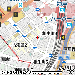 兵庫県　運輸業健保組合周辺の地図