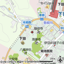 静岡県下田市一丁目16-13周辺の地図