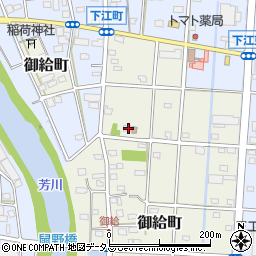 静岡県浜松市中央区御給町70周辺の地図