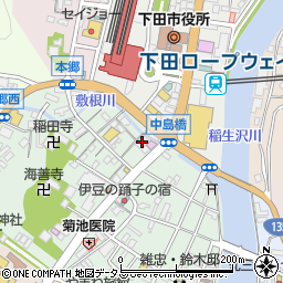 静岡県下田市一丁目3-19周辺の地図