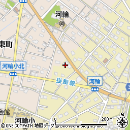 静岡県浜松市中央区河輪町147周辺の地図