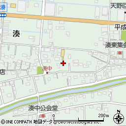 静岡県袋井市湊600周辺の地図