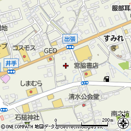 岡山県総社市井手1095-1周辺の地図