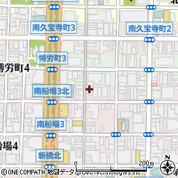 心斎橋駅前　ゴルフスクール周辺の地図