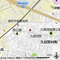 三重県津市久居野村町372-9周辺の地図