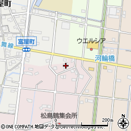 静岡県浜松市中央区松島町54周辺の地図