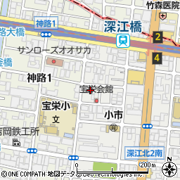 曽田周辺の地図