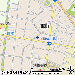 静岡県浜松市中央区東町505周辺の地図