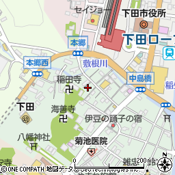 静岡県下田市一丁目14-3周辺の地図