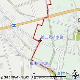 静岡県袋井市湊3521周辺の地図