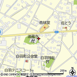 静岡県浜松市中央区白羽町886周辺の地図