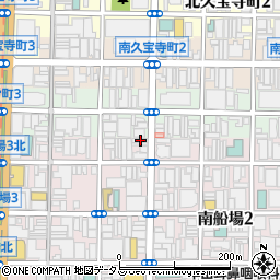 大阪府大阪市中央区南船場3丁目1-1周辺の地図