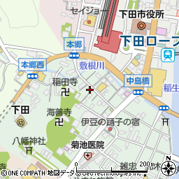 静岡県下田市一丁目14-1周辺の地図