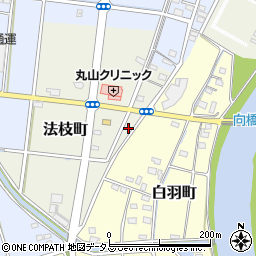 静岡県浜松市中央区法枝町257周辺の地図