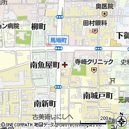 奈良県奈良市南風呂町18-2周辺の地図
