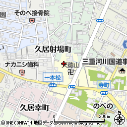 三重県津市久居寺町1203周辺の地図