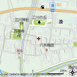 静岡県袋井市湊476周辺の地図