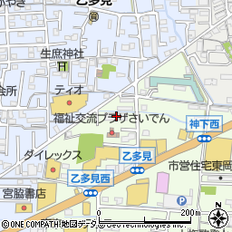岡山県岡山市中区神下130周辺の地図