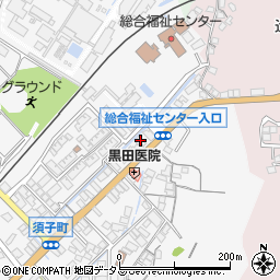 島根県益田市須子町2-7周辺の地図