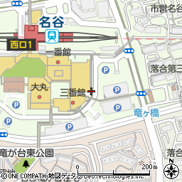 神戸市立　名谷駅前南自転車駐車場周辺の地図