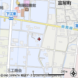 静岡県浜松市中央区下江町671周辺の地図