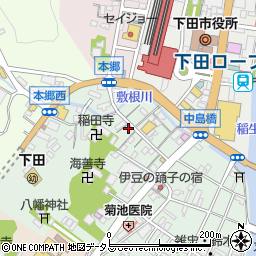 静岡県下田市一丁目14-47周辺の地図