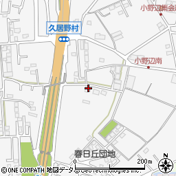 沢井樹園周辺の地図