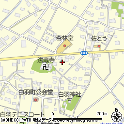 静岡県浜松市中央区白羽町883周辺の地図