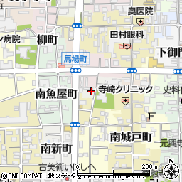 奈良県奈良市南風呂町19-3周辺の地図