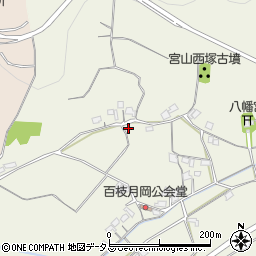 岡山県岡山市東区百枝月846-2周辺の地図