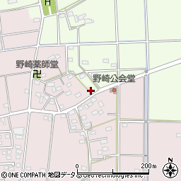 静岡県磐田市川袋988-1周辺の地図