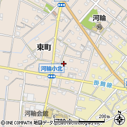 静岡県浜松市中央区東町290周辺の地図