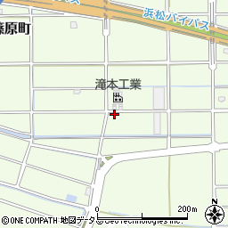静岡県浜松市中央区篠原町22282周辺の地図