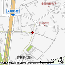 三重県津市久居小野辺町934周辺の地図