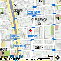 ＡＧＣポリマー建材株式会社　大阪営業所周辺の地図