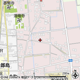 静岡県磐田市川袋528-4周辺の地図