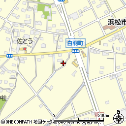 静岡県浜松市中央区白羽町803周辺の地図