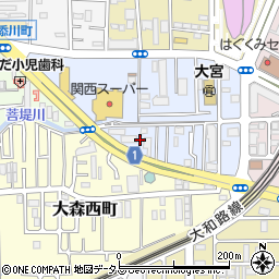 大菊自動車整備周辺の地図