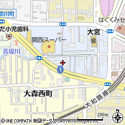 大菊自動車整備周辺の地図