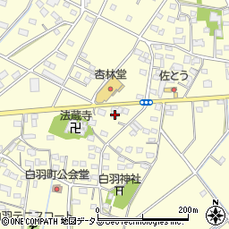 静岡県浜松市中央区白羽町880周辺の地図