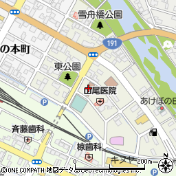松江地方法務局益田支局　みんなの人権１１０番周辺の地図