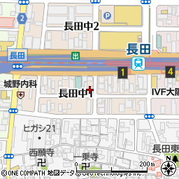 長田ハイツ周辺の地図