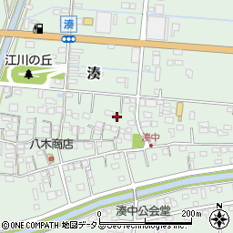 静岡県袋井市湊563周辺の地図