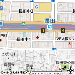 アベニューリップル長田周辺の地図