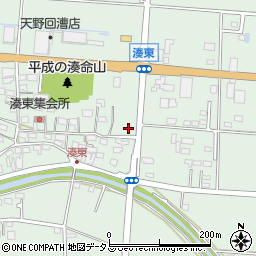 静岡県袋井市湊588周辺の地図