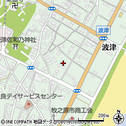 静岡県牧之原市波津979周辺の地図