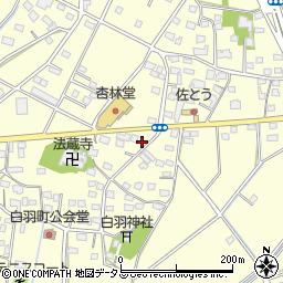 静岡県浜松市中央区白羽町877周辺の地図