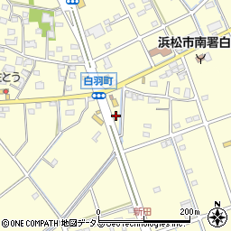 静岡県浜松市中央区白羽町792周辺の地図