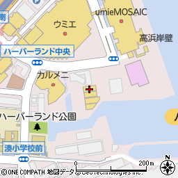 煉瓦倉庫周辺の地図