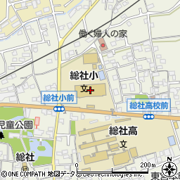 総社市立総社小学校周辺の地図